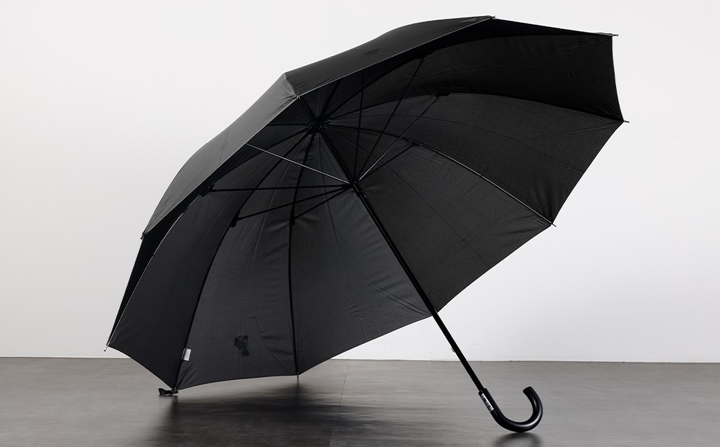 【カラーが選べる】紳士無地大判 10本骨85㎝手開き 耐風仕様 ブラック・ネイビー