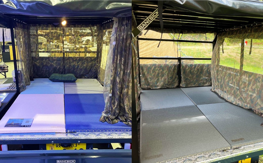 ポータブル畳 ヘリナイヤン HERINAIYAN 銀白色 | BAN-SICK M75S15