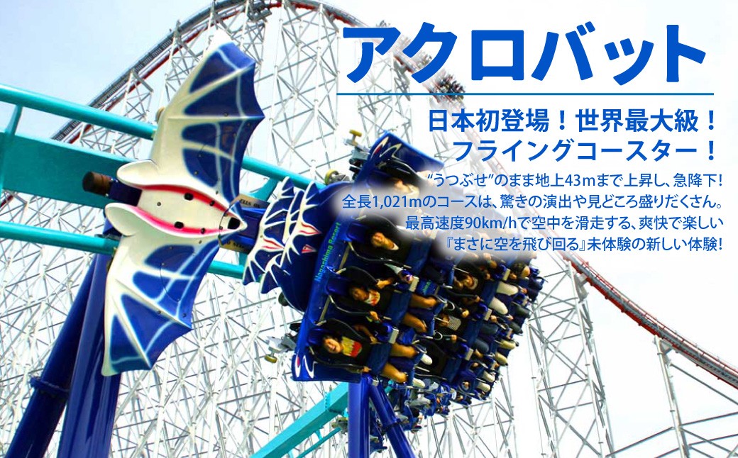 ナガシマ リゾート ナガシマ スパーランド パスポート券  大人2名 【有効期限有り】