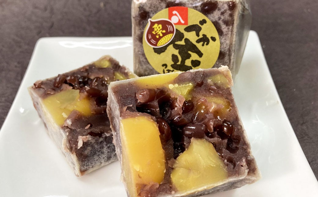 栗入りでか金つば 15個入り （合計約1800g）