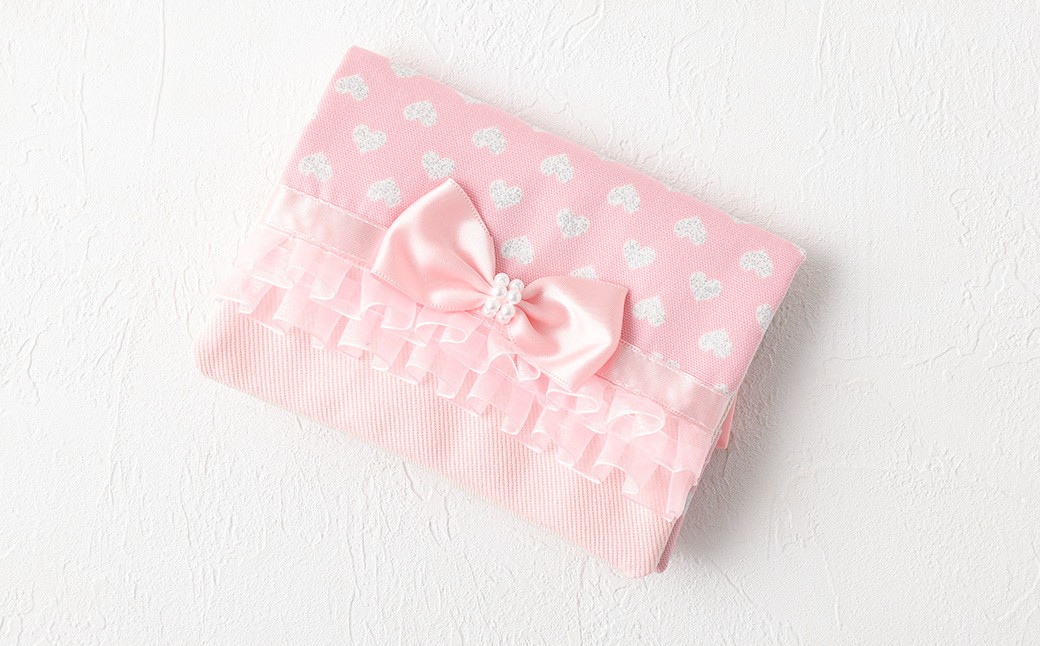 移動ポケット 1点（ピンクラメハート）