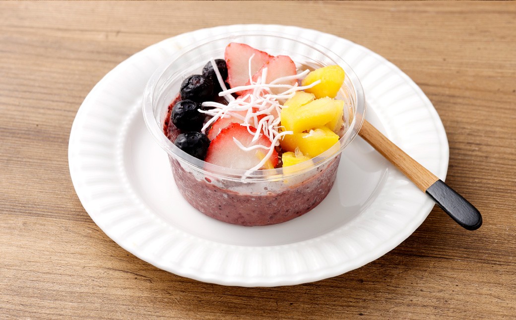 熊本で行列ができる!話題の旬のフルーツを使った 冷凍アサイーボウル 2個