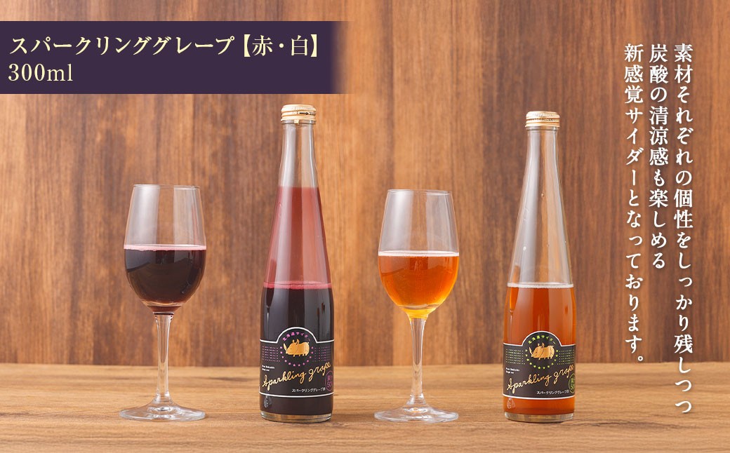 北海道のあじわい便り ぶどうづくし 4種セット 計7本