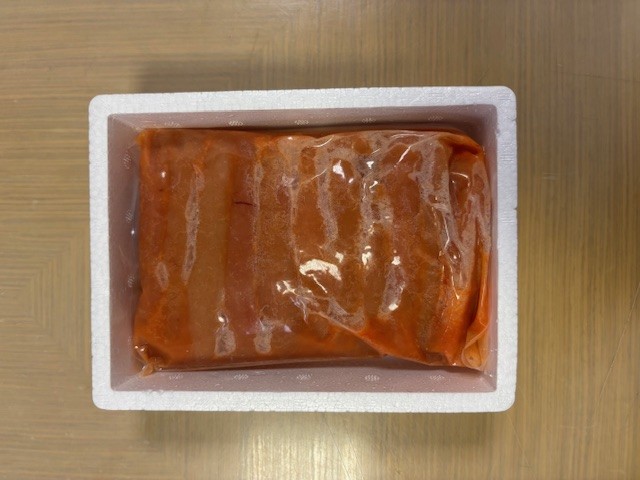 【訳あり】無着色辛子明太子 500g