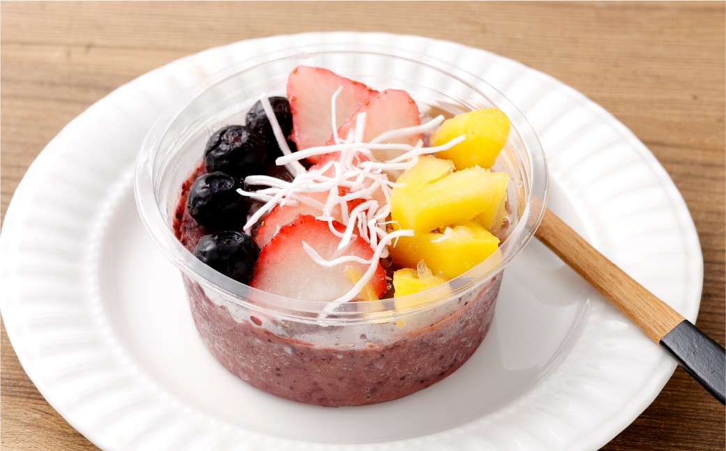 熊本で行列ができる!話題の旬のフルーツを使った冷凍アサイーボウル 3個