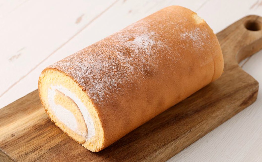 【3ヶ月定期便】ボヌール特製 100％米粉ソイロールケーキ×1本 約400g