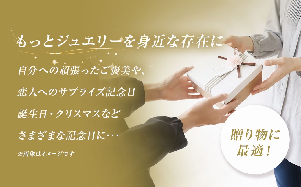 K18 サークルピアス