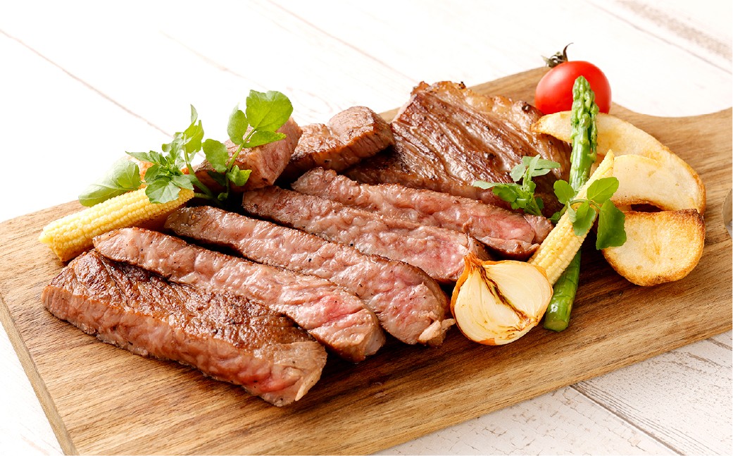 なぎビーフ（希少部位ハネシタステーキ）ステーキカット 600g