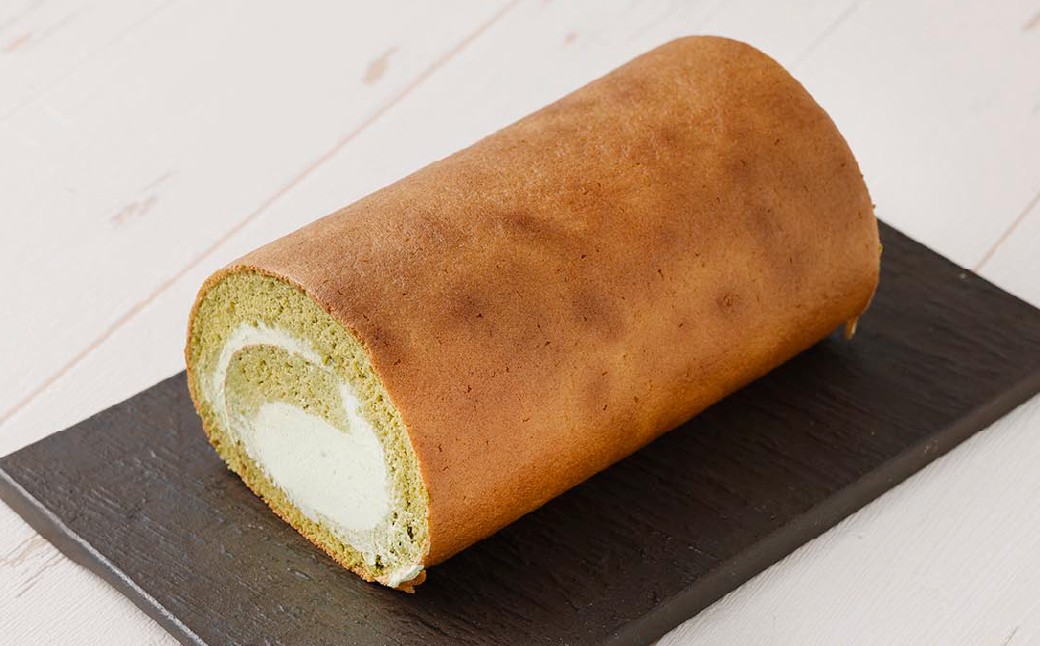 【5ヶ月定期便】ボヌール特製 抹茶ロールケーキ×1本 約440g