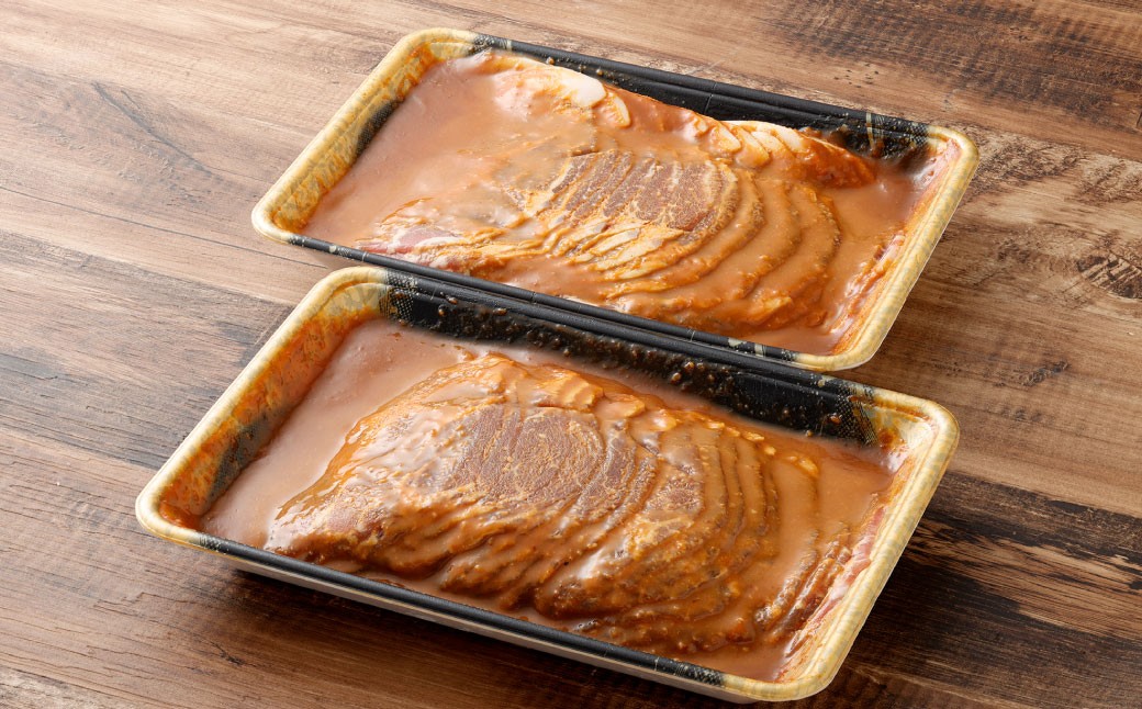 豚みそ漬 （肩ロース） 3mm 計1.5kg