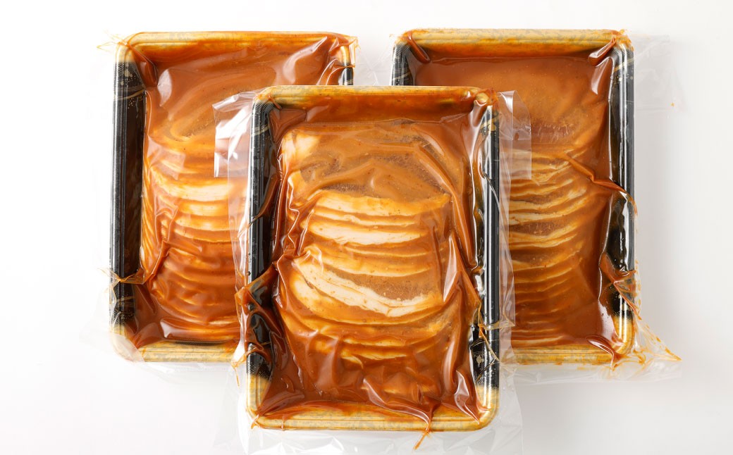 豚みそ漬 （ロース） 3mm 計1.5kg