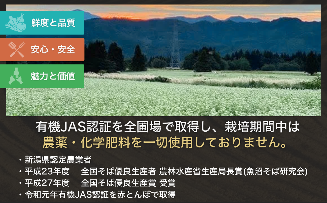 まるでなまめん　袋にお湯を注いで4分　ノンフライめん　新潟県産有機そば全粒粉使用