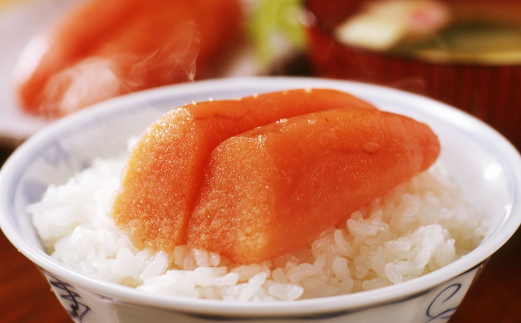 博多優美堂 訳あり 【氷温熟成 博多辛子明太子】 無着色切子 (切小) 約500g (250g×2個) 