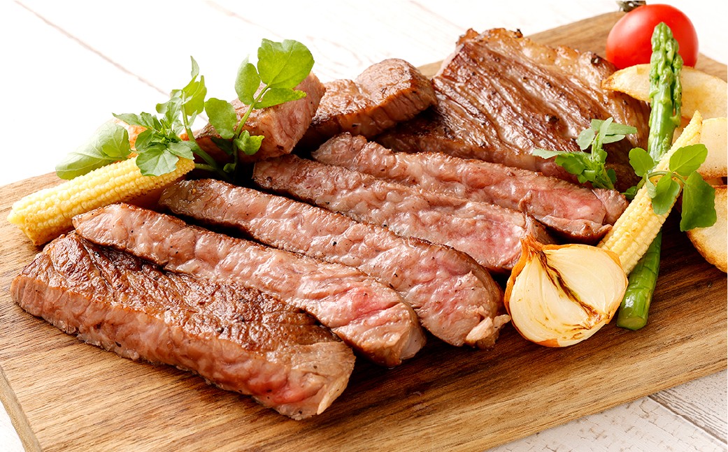 なぎビーフ ステーキ & 焼肉カット