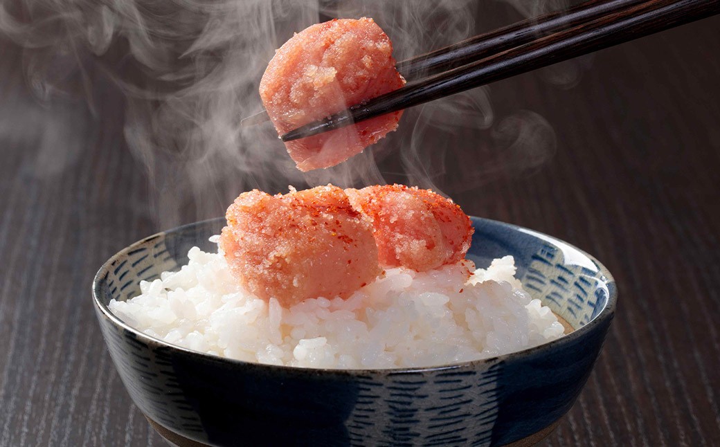 辛子明太子無着色（切子）500g×1個と福岡県産 冷凍あまおう500g（250g×2個）訳ありセット
