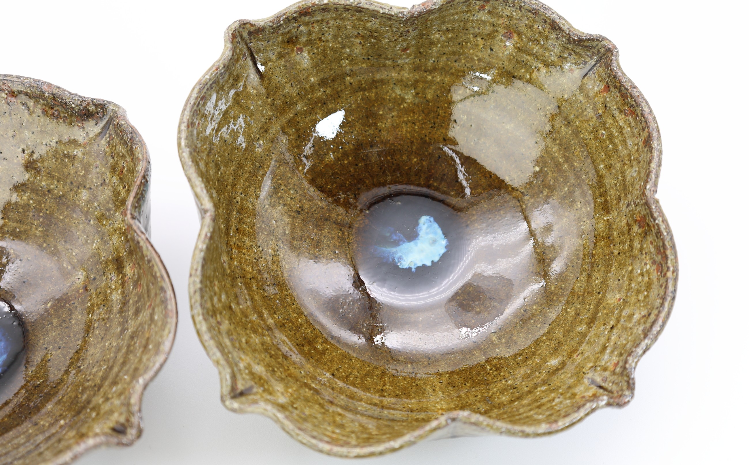 青唐津輪花向付