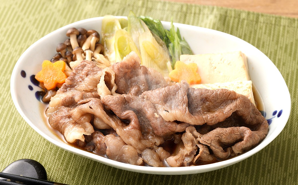 出荷頭数0.02％の奇跡土佐あかうし和牛バラスライス 約1.2kg