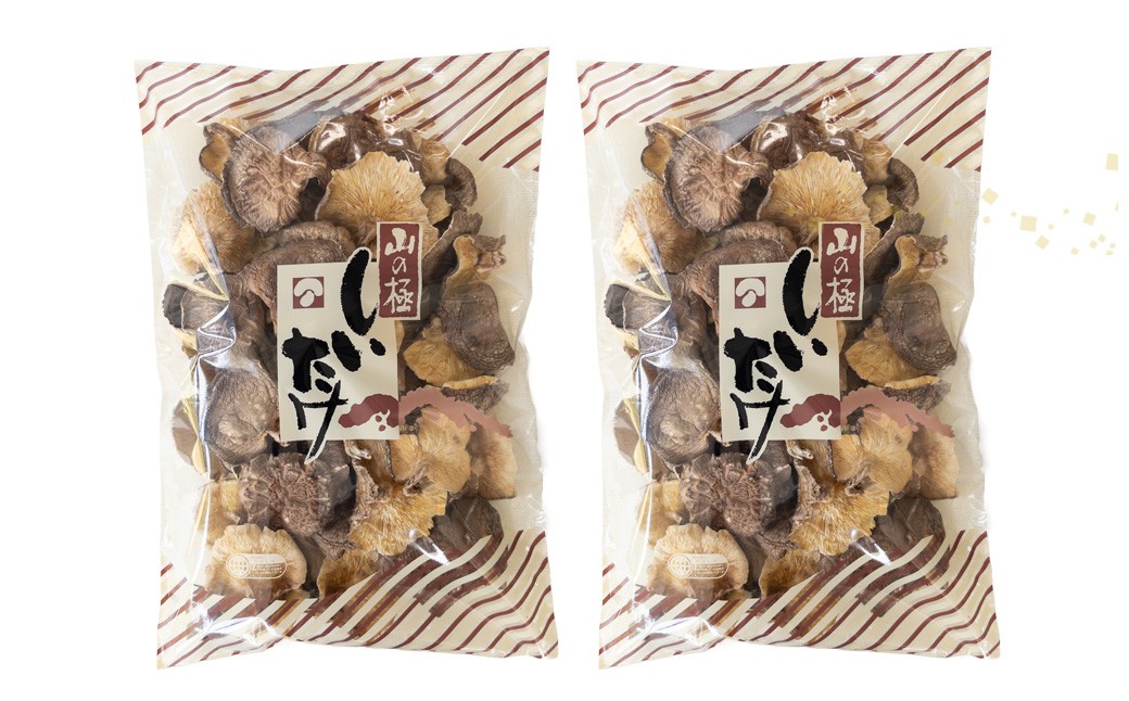 大分県産原木栽培乾しいたけ 業務用 バレ椎茸お徳用 約800g （約400g×2袋）FBR26