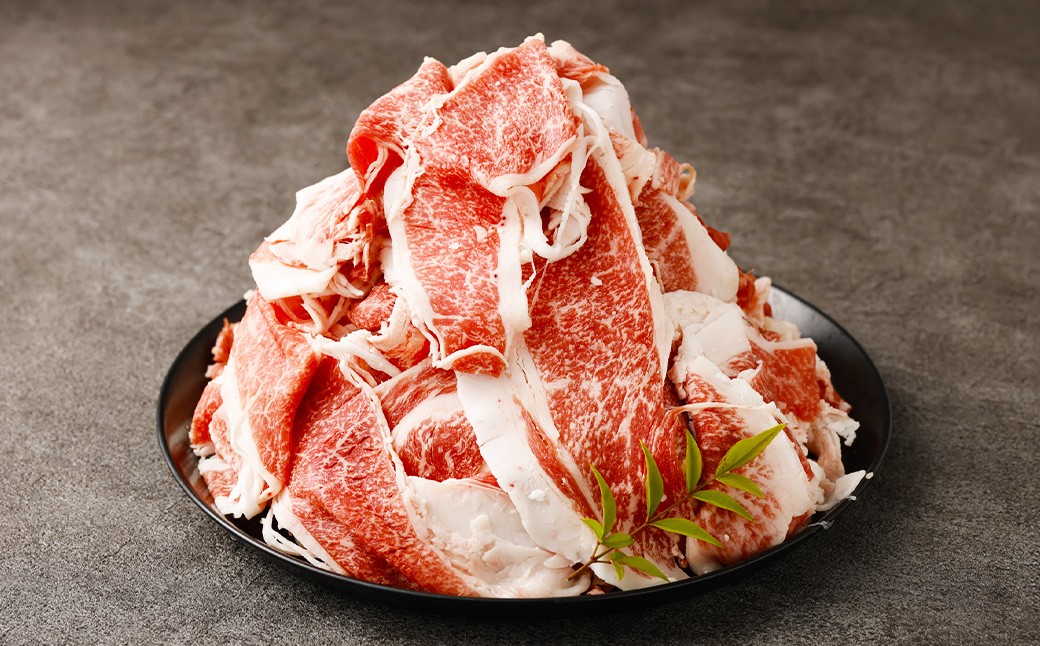 くまもと黒毛和牛 プレミアム和王 切り落とし 計約1kg（約500g×2）