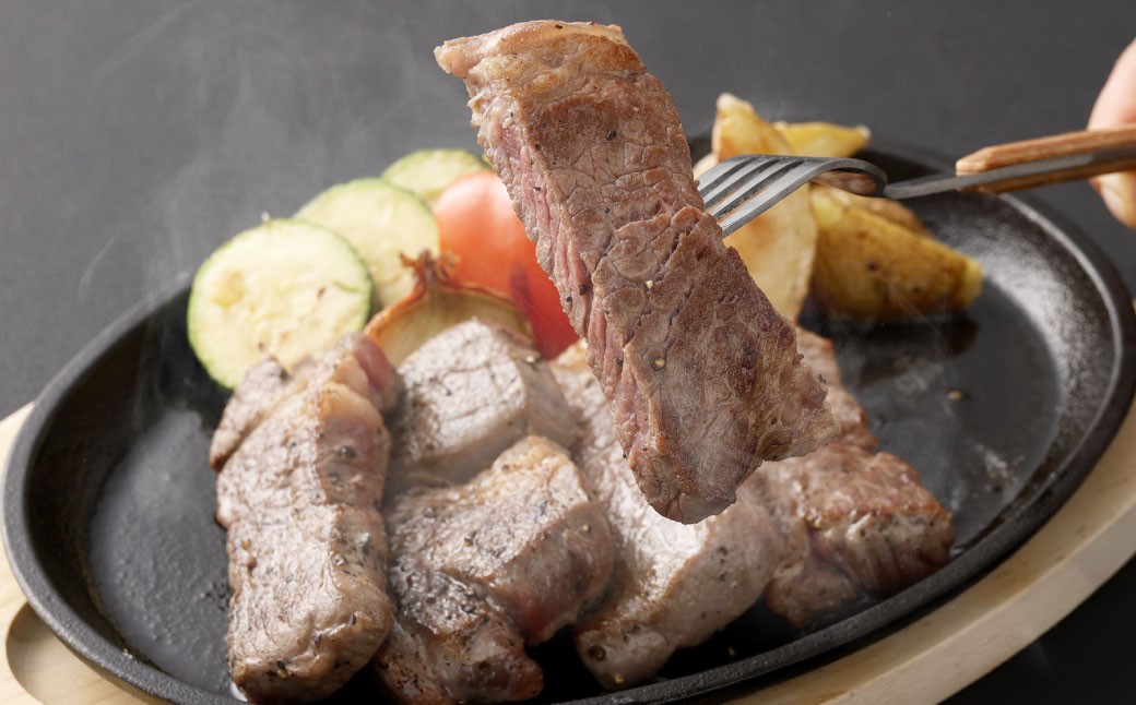 【訳あり】 厚切り牛ザブトン （肩ロー） ステーキ 約500g×3パック 計約1.5kg