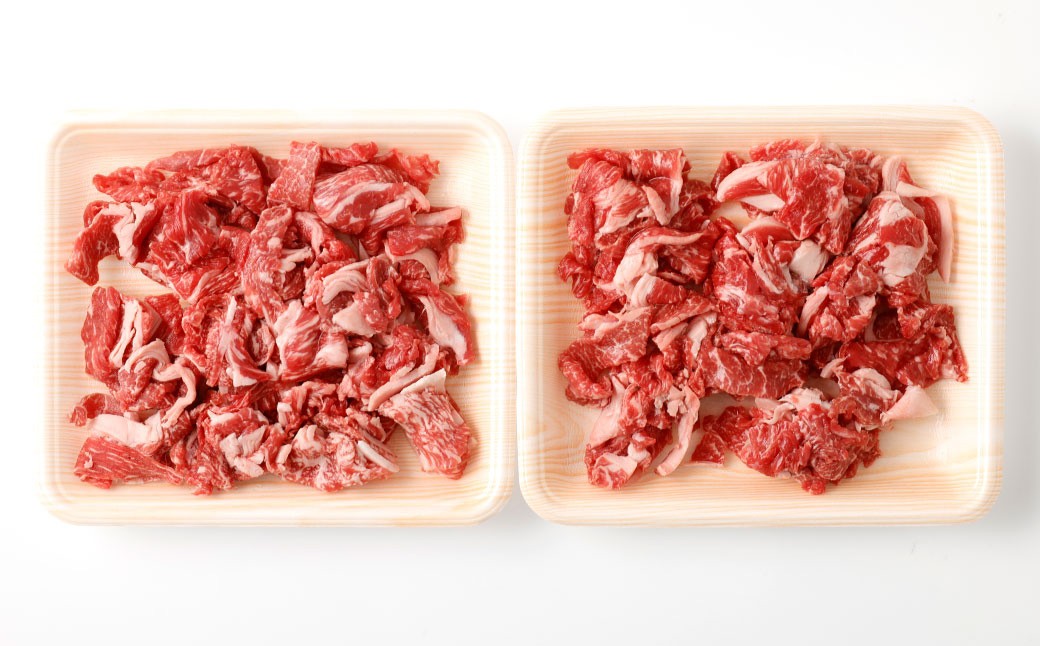 【3ヶ月定期】”出荷数0.02％の奇跡” 土佐あかうし和牛コマ切り落とし 約200g×2パック