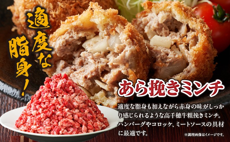 C-21 高千穂牛あら挽きミンチ