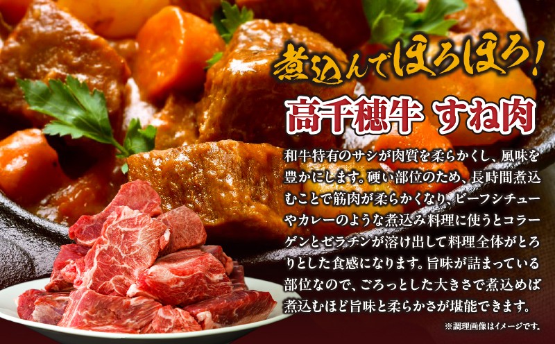 C-11 高千穂牛 すね肉 800g