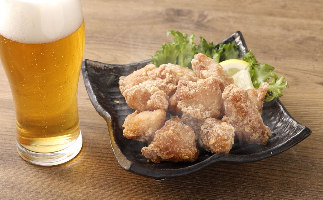 【訳あり】くまから本舗の国産鶏から揚げ 約200g×5パック