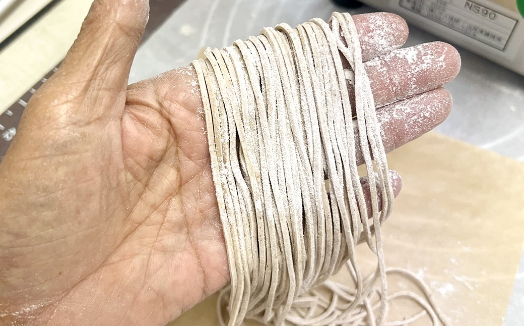 泉州蕎麦 阪南地産 十割蕎麦（春のいぶき） つゆ付き2人前（100g×2袋）【2025年12月31日着】