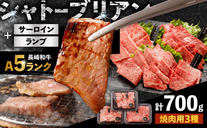 国産 長崎和牛 牛肉 ぎゅうにく 和牛 わぎゅう 肉 にく 牛 a5 焼肉 やきにく 焼き肉用 セット 希少部位 食べ比べ