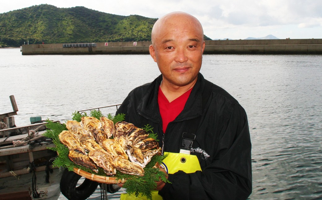 坂越産カキ 生食用 殻付 約5kg