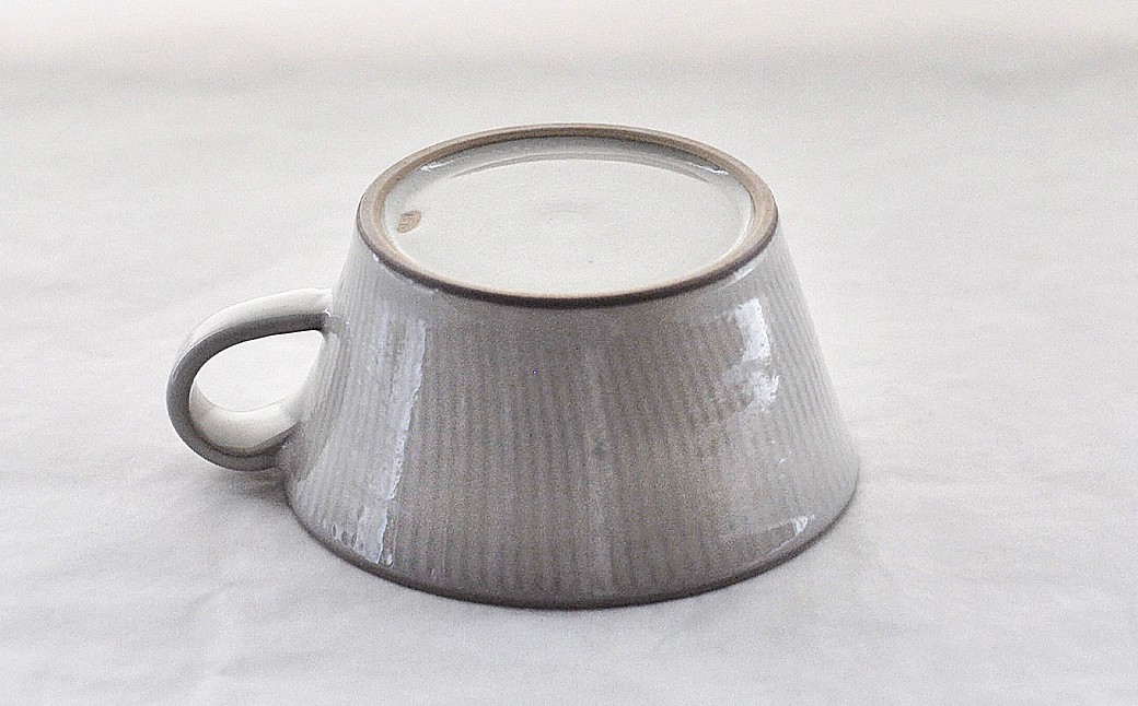 白飛鉋スープカップペア【数量限定】