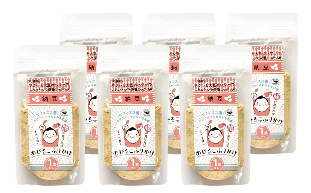 のびるこふりかけ 納豆 40g×6袋 計240g