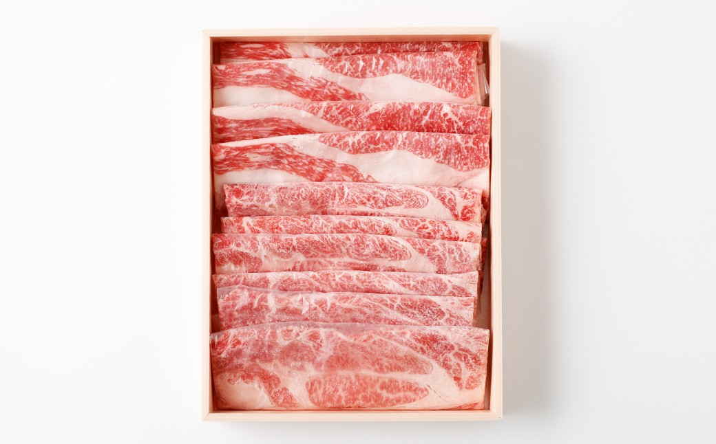 おおいた和牛すき焼き用 2種 計約600g（クラシタロース・ブリスケスライス）