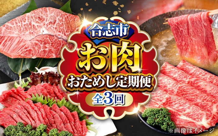 全3回 合志市お肉おためし定期便