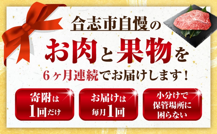 全6回 合志市お肉づくしお楽しみ定期便