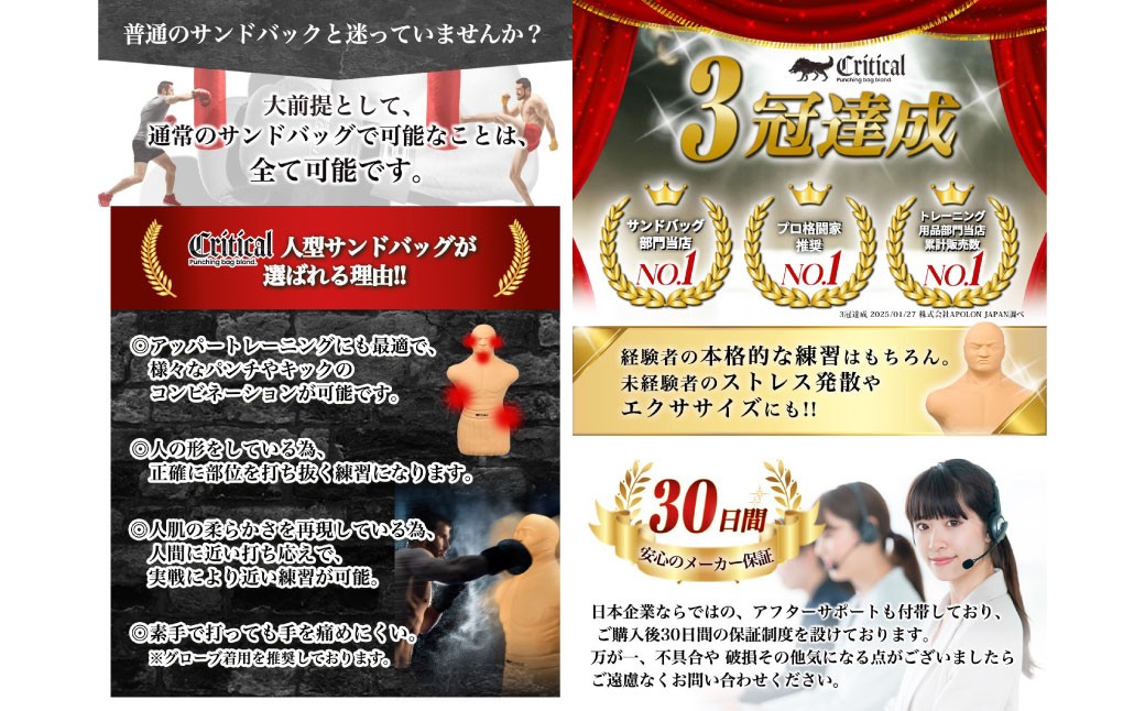 Critical 人型サンドバッグ