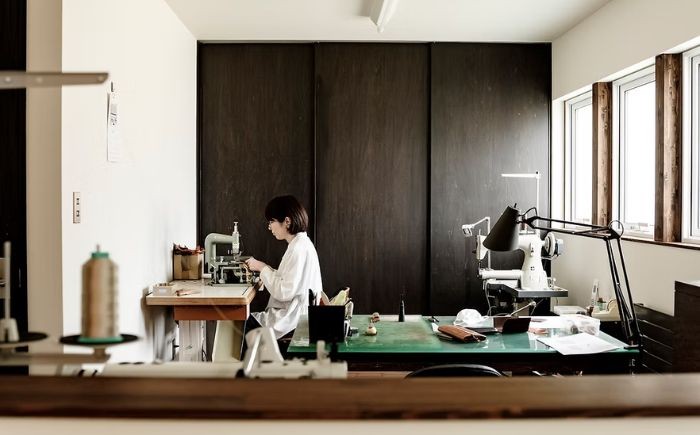 レザー 名刺入れ 作家もの 受注生産 ギフト プレゼント 北海道