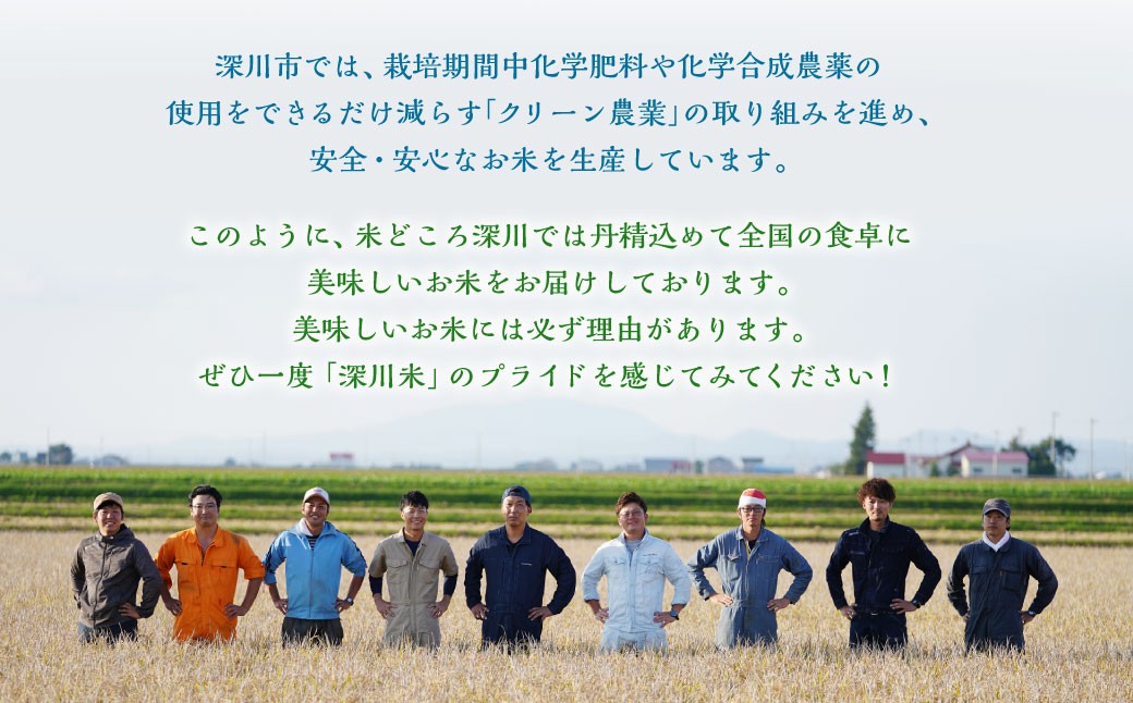 【3ヶ月定期便】《令和7年産》北海道深川市産 ふっくりんこ（普通精米）5kg（5kg×1袋）