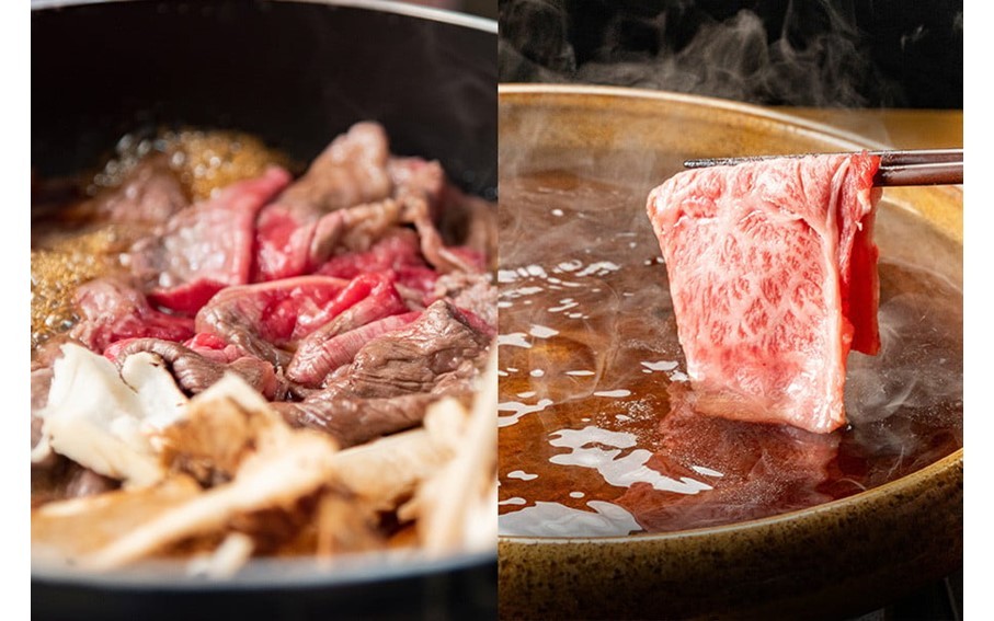 すき焼きやしゃぶしゃぶでお楽しみください※写真はイメージです