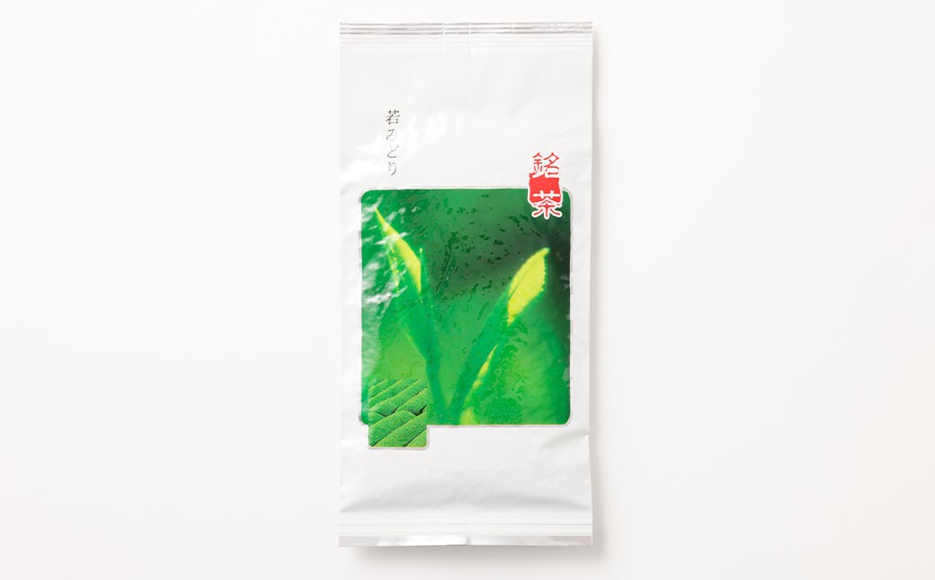 かやまえん 深蒸し茶 若みどり 1kg （100g×10袋）