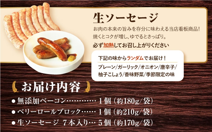  ベーコン ハム ウインナー 冷凍 ふるさと納税 限定 セット 詰め合わせ 詰合せ おつまみ バーベキュー BBQ 