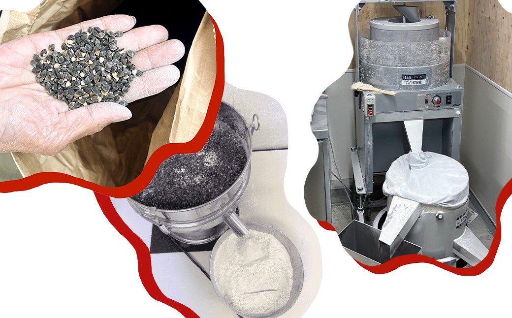 泉州蕎麦 阪南地産 十割蕎麦（春のいぶき） つゆ付き2人前（100g×2袋）【2025年12月31日着】