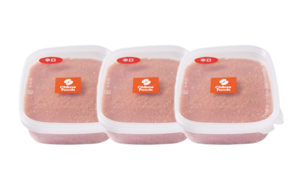 明太子 辛口つぶこ 250g×3