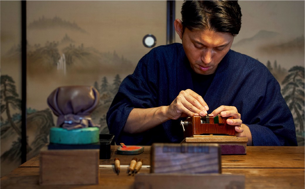 タイガーアイ印鑑13.5mm開運吉相印 