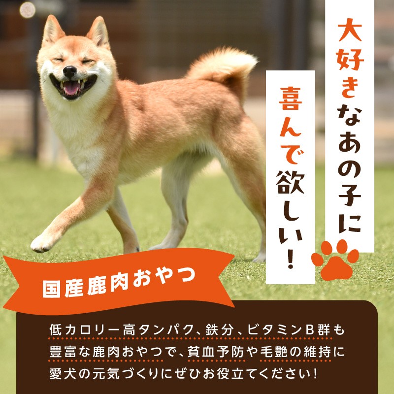 鹿の肋骨ジャーキー 5本入り