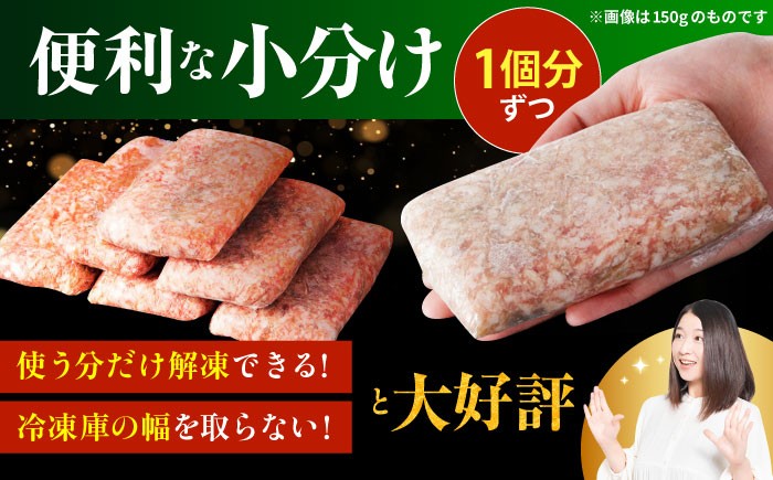 【全12回定期便】老舗の佐賀牛ハンバーグ 6個 佐賀牛 ハンバーグ 牛肉 冷凍 はんばーぐ お惣菜 おかず 小分け 個包装 