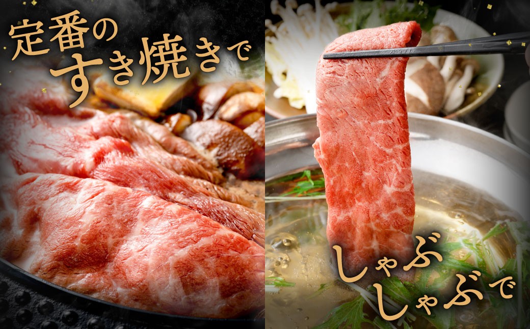 復刻！九州産 黒毛和牛 赤身スライス (もも・うで)  600g (300g×2パック) 