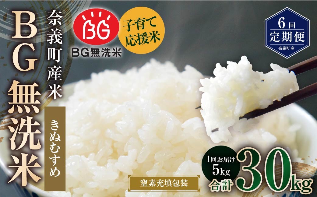 【6回定期便】 子育て応援米