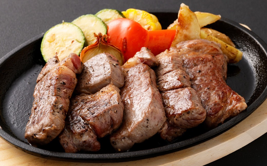 【訳あり】 厚切り牛ザブトン （肩ロース） ステーキ 約500g×1パック